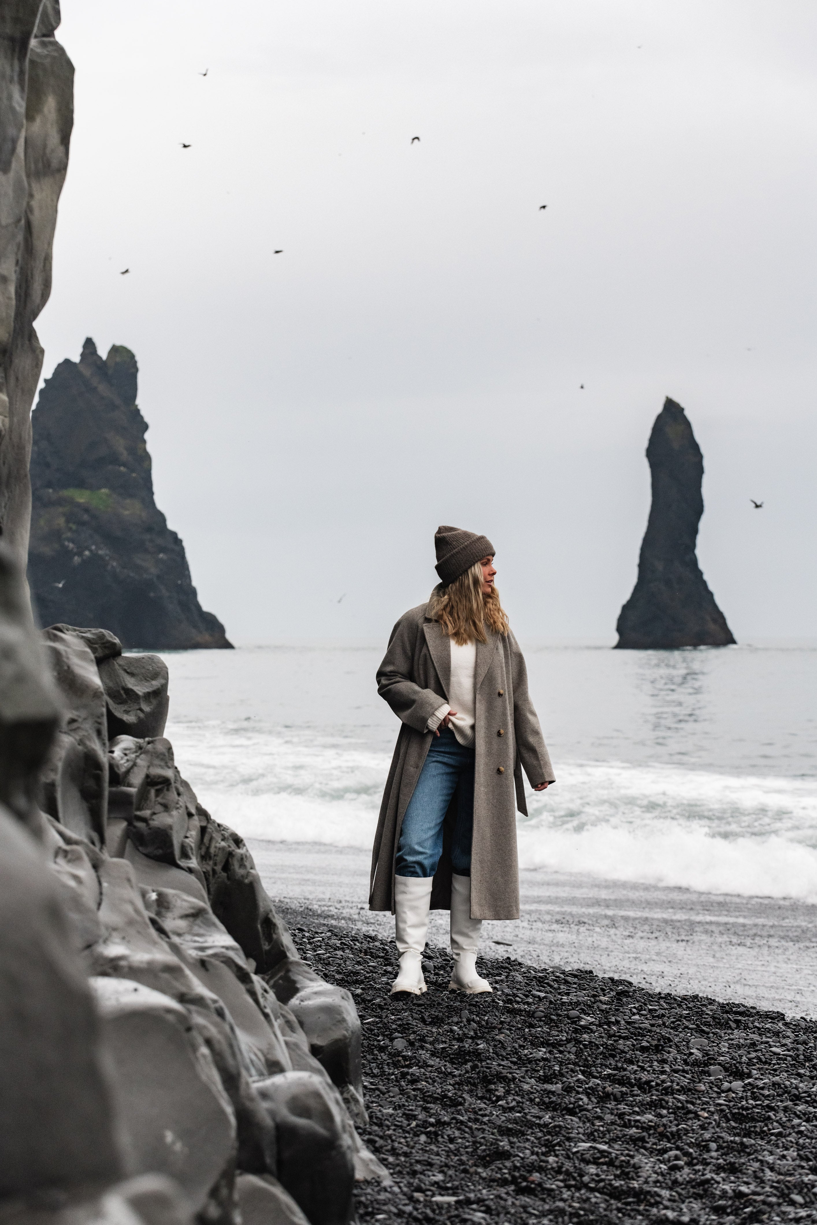 PCMARBEL Coat - Morel